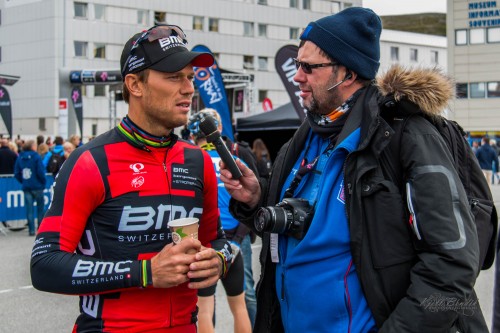 !Thor Hushovd vinner av Arctic Race of Norway 2013 og Kringkastningssjfen i Fiskerihavna 2014.