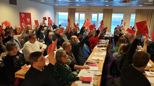 !Arkivfoto: rsmtet i FAP, Hammerfest, februar 2019.