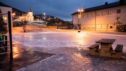 !Skytebanen i Honningsvg. 