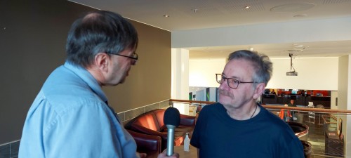 !Fra venstre: Raymond Elde og Werner Hansen.