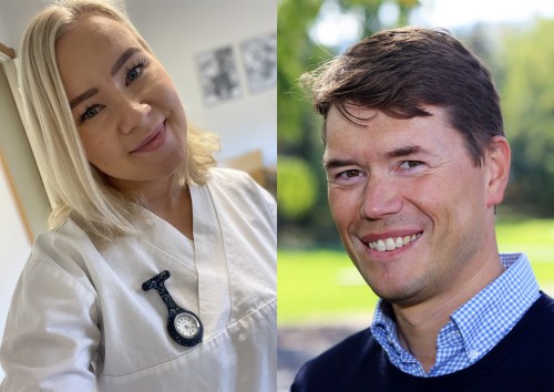 !Stle Grtte og Agnete Masternes Hanssen