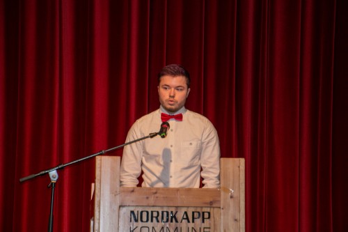 !Theo Johan Vlidalo, leder i Troms og Finnmark SU,