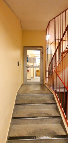 !Trappegangen i rdhuset. 