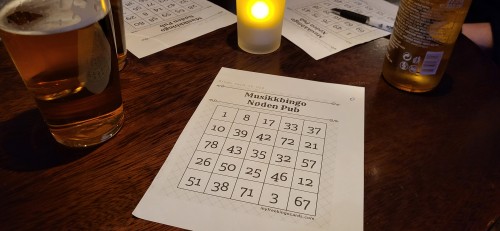 !Musikkbingo.