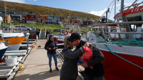 !Ordfrer i Nordkapp Trudy Engen og Tom Egil Hansen. 