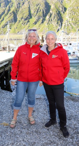 !Fra venstre: Trudy Engen og Kirsti Bergst. 
