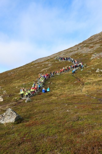!!BlimE-dansen i Nordkapptrappa. 