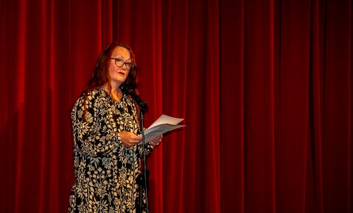 !Det var Ingrid Dokka som stod for den offisielle pningen av festivalen.