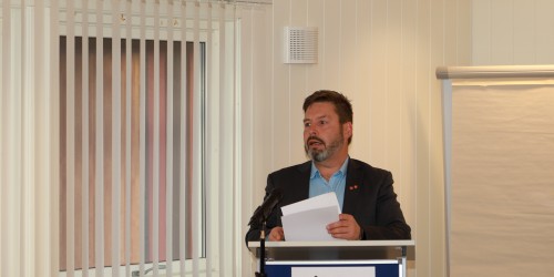 !Gruppeleder i Msy Arbeiderparti, Bernth Sjursen.