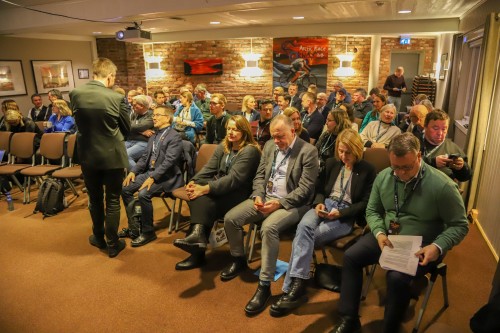 !Det var tidlig fulltegnet til rets utgave av Fisk, olje og Jazz hos Corner. 