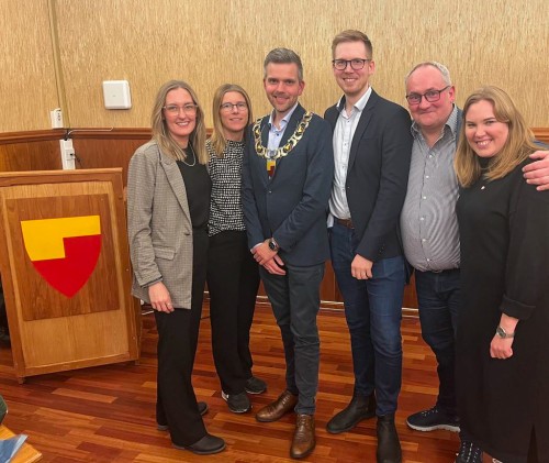 !Kommunestyregruppa i Nordkapp Arbeiderparti:Stine-Mari Strifeldt, Hege Beate Tauselv, Jan Morten Hansen, Ole Hvard Olsen, Chris-Thomas Jrgensen og Ingrid Thomassen