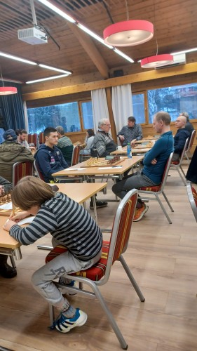 !Sjakkmesterskap. (Foto: Nordkapp Sjakklubb)