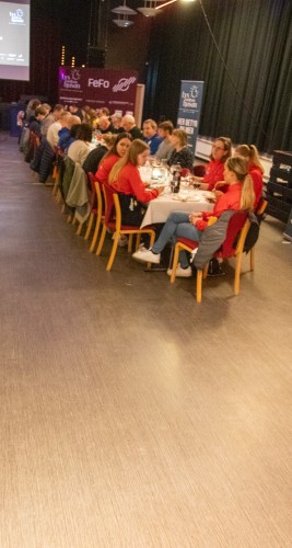 !Frivilligkveld som Finnmark Fotballkrets arrangerte p Turn. 