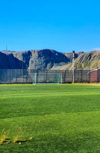 !Fotballkka i Seppoladalen. 