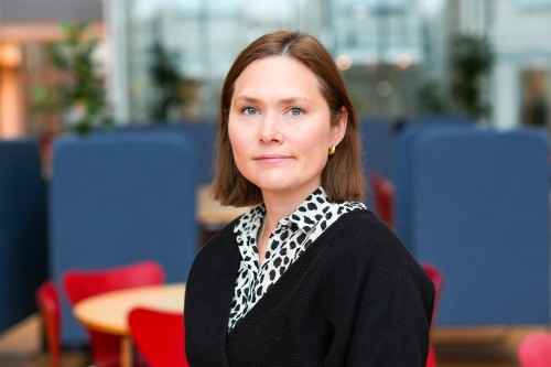 !Stine Marie Knudsen, leder for A-krimsenteret i Troms og Finnmark.