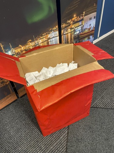 !Eska med vinnerloddene