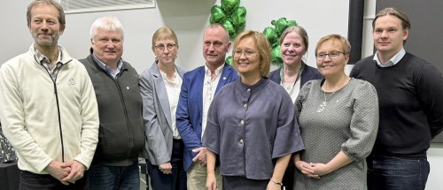 !Styret i Finnmark Sp. (Foto: Sp facebook-side)