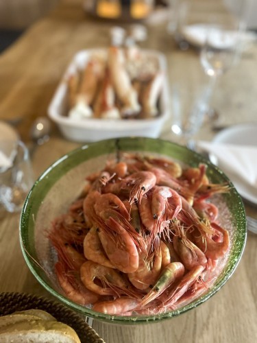 !Reker, fisk ungdommer kan velge. (Foto: Anne-May Johansen, Nofima)