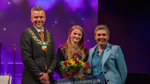 !fra venstre Jan Morten Hansen, Ronja Kjosbakken og Eli Nilsen 