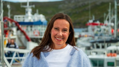 !Fiskeri- og havminister Marianne Sivertsen N�ss.