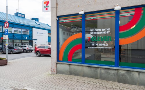 !Verdens nordligste 7-Eleven. 