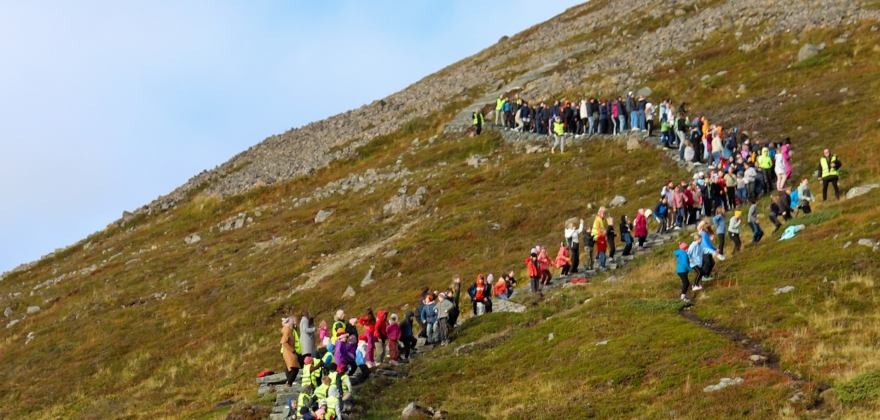Hurtigruten: Nordkapptrappa viser hvordan man kan bevare naturen Hurtigruten: Nordkapptrappa viser hvordan man kan bevare naturen