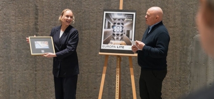 Kautokeino-bygg på frimerke Kautokeino-bygg på frimerke