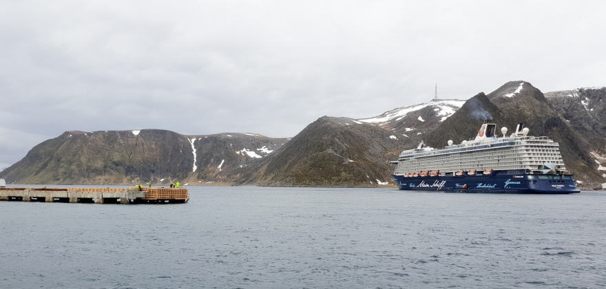 Rekord for antall cruiseskip til Nordkapp