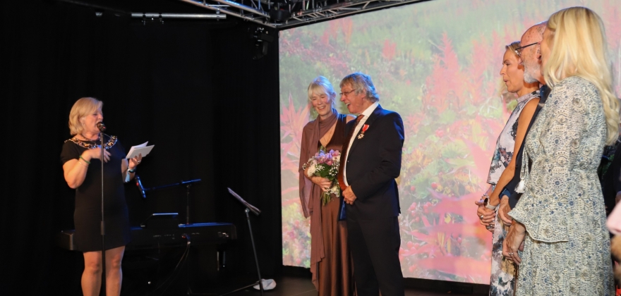 Jubileumsshow avsluttet med vielse Jubileumsshow avsluttet med vielse