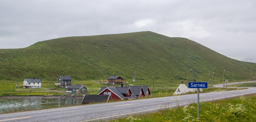 Kok drikkevannet fra Svartvann på Sarnes Kok drikkevannet fra Svartvann på Sarnes