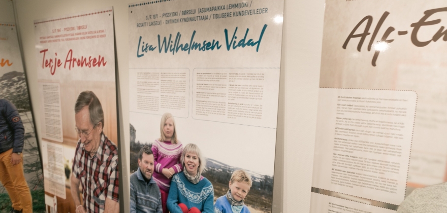 Åpnet utstilling hos Nordkappmuseet Åpnet utstilling hos Nordkappmuseet