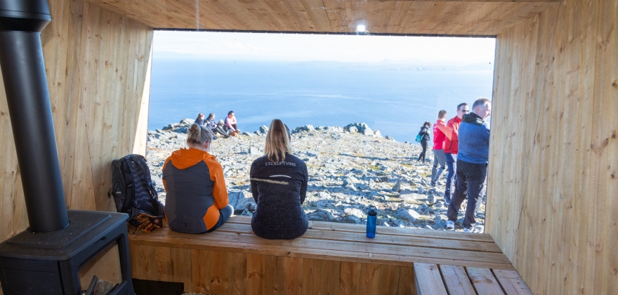 Mange gikk i Nordkapptrappa i 2024 Mange gikk i Nordkapptrappa i 2024