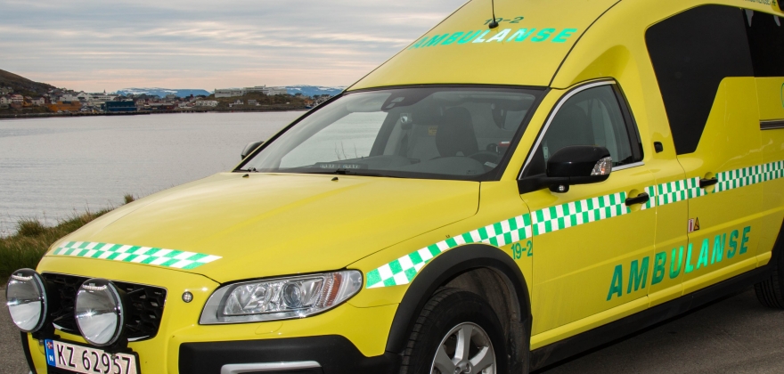 Utrykning til motorsykkelulykke, ett uhell på mandag Utrykning til motorsykkelulykke, ett uhell på mandag