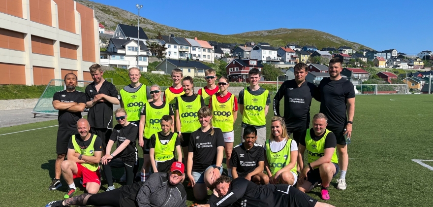 Tirsdag ettermiddag spilte HT&IF mot Tandemeventyret Tirsdag ettermiddag spilte HT&IF mot Tandemeventyret