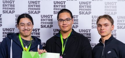 Imponerte juryen med forretningsideene Imponerte juryen med forretningsideene