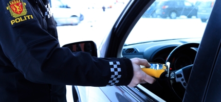 Promillekontroll lørdag morgen Promillekontroll lørdag morgen