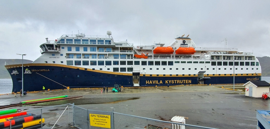 Havila Capella til Kai Nord Havila Capella til Kai Nord