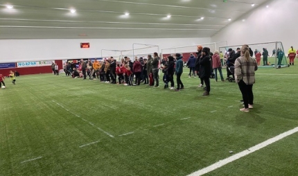 Aldersbestemt fotballturnering i Honningsvåg Aldersbestemt fotballturnering i Honningsvåg