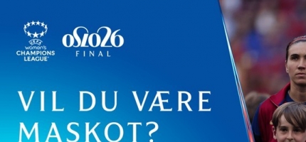 Lyst å bli maskot? Lyst å bli maskot?