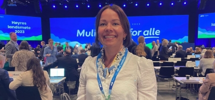 Høyen er delegat på Høyres landsmøte Høyen er delegat på Høyres landsmøte