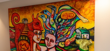 Kunst gir varme til Kirkegata omsorgssenter Kunst gir varme til Kirkegata omsorgssenter