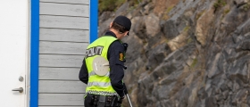 Bilist stakk fra politiet Bilist stakk fra politiet