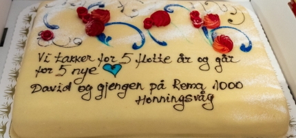 Kaffe og kaker hos Rema 1000 Kaffe og kaker hos Rema 1000