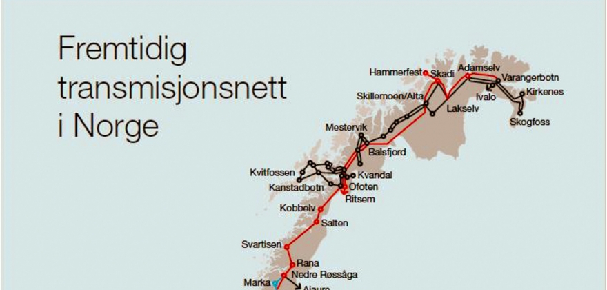 Milliardinvesteringer sikrer strmforsyningen og elektrifiseringen av Norge