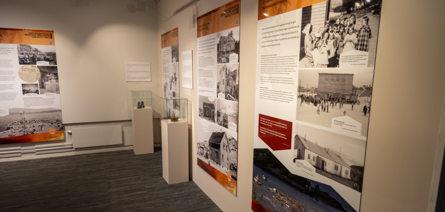 Utstillingsåpning på Nordkappmuseet Utstillingsåpning på Nordkappmuseet