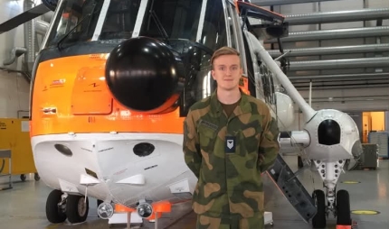 Sindre Andreassen satset på en karriere i Forsvaret Sindre Andreassen satset på en karriere i Forsvaret