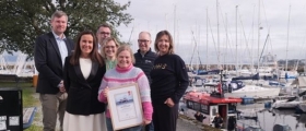 Gunhild Blien ble kåret til årets Trygg fisker Gunhild Blien ble kåret til årets Trygg fisker