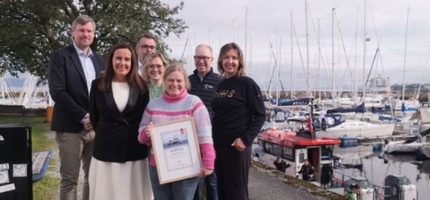Gunhild Blien ble kåret til årets Trygg fisker Gunhild Blien ble kåret til årets Trygg fisker