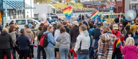 Få reaksjoner mot Pride i Nordkapp Få reaksjoner mot Pride i Nordkapp