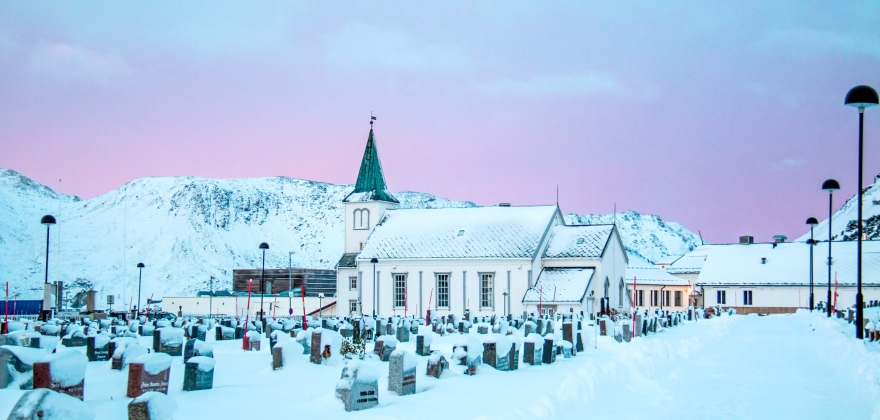 Utrykning til Honningsvg kirke